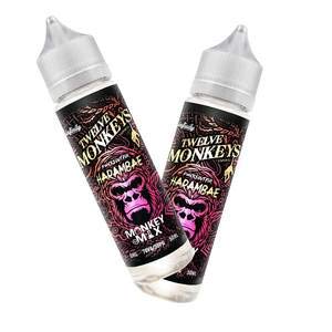 2 x 50ml HARAMBAE von Twelve Monkeys Premium E-Liquid ohne Nikotin