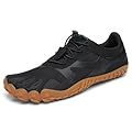 SAGUARO Estate Scarpe Barefoot Minimaliste Uomo Comode e Leggere Antiscivolo Trekking Trail Running Scarpe Asciugatura Rapida Outdoor e Indoor Neromarrone 43