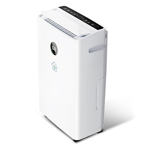 6,500 Sq Ft Smart Home Dehumidifier with Drain Hose, 1.45