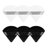【Mischschwämme für Kosmetik】 Sie können unsere Puderpads aus Velours von Hand oder in der Waschmaschine waschen. Bitte geben Sie die Puderquasten keilförmig in den Wäschesack und waschen Sie sie in der Maschine.