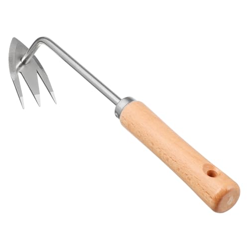 Abaodam Estrattore Manuale Multifunzione per Erbacce da Giardino Realizzato in Acciaio Inossidabile Attrezzo Leggero e Resistente Sarchiatore Manuale per Principianti e Professionisti