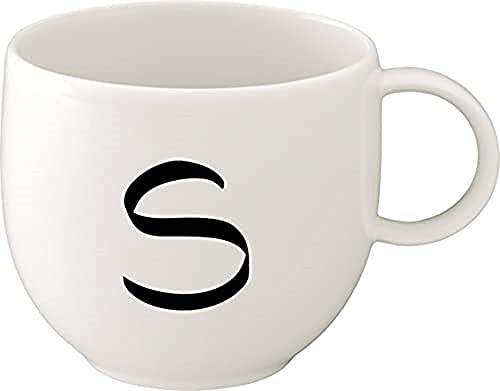 like. by Villeroy & Boch - Letters taza grande S, 380ml, Porcelana Premium, blanco Cover
