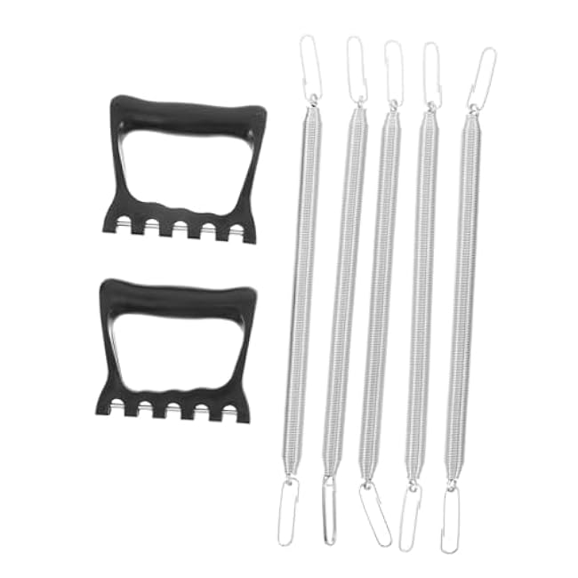 Detachable Chest Expander Exercise Handle Spring Steel Fitness Tool for Men