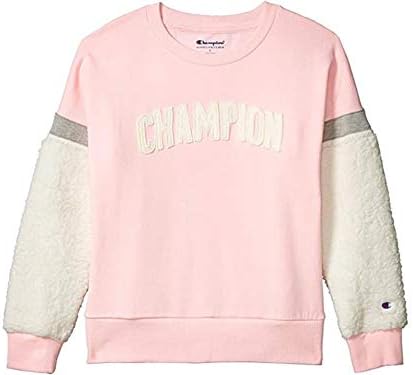 Sherpa Sleeve Crewneck Sweatshirt 