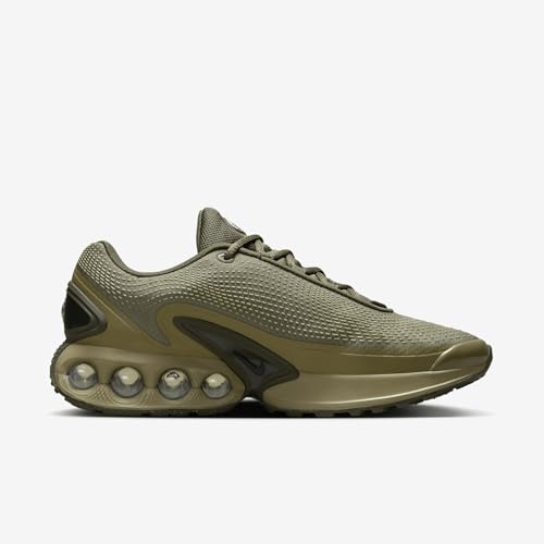 Nike Air Max Dn Shoes (DV3337-201, Medium Olive/Neutral Olive/Cargo Khaki/Black) Size 123