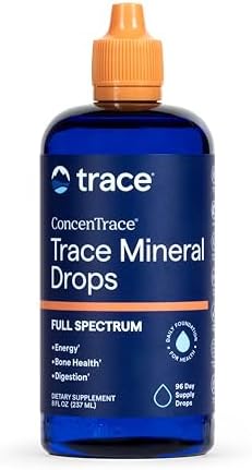 Trace Minerals ConcenTrace Trace Mineral Drops | Supports Energy,...