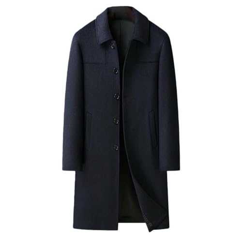 Manteau long en laine homme en cachemire de prestige pour l'élégance hivernale masculine
