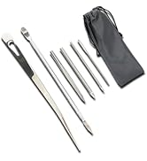 ANKROYU 6 teiliges Paracord Nadel Set, Paracord Werkzeuge, Marlin Spike, Mikro Paracord, Edelstah...