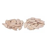 200 stücke Nr.20 / Nr.10 Sortierte Holzkekse Fit for Tenon Maschine Holzbearbeitung Keks Jointer