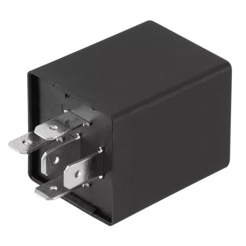 2 Pcs 12V 5-Pin Electronic Flasher Relay for LED Turn Signal Lights, Hyper Flash Fix