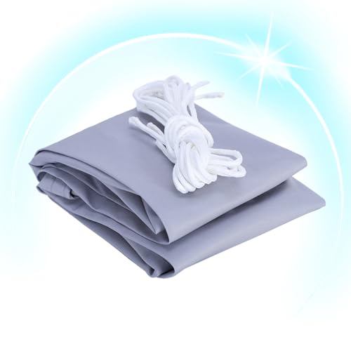 Wiboie Paravento per Balcone, Protezione Raggi UV, 9 x 7,5 m, Protezione Antivento, Copertura per ringhiera per Balcone, Finestra, Esterno, Garage, cancello, ringhiera, Cortile, Porte