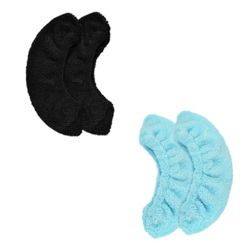 Happyyami 2 Pairs Elastic Skate Blades Covers Durable Protector for Figure Hockey Skates Comfortable Moisture Absorbing Design Suitable