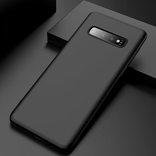 Image of Case for Galaxy S10,Ultra-Slim Thin 3-in-1 Hard PC Case Cover 360 Degree Full Body Protective Cover Compatible with Samsung Galaxy S10 Case 6.1 inch (Black)