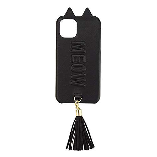 UNiCASE BLUE LABEL Tassel Tail Cat Case iPhone11/XR用ケース  UNI-CSIP19M-2TTCBK