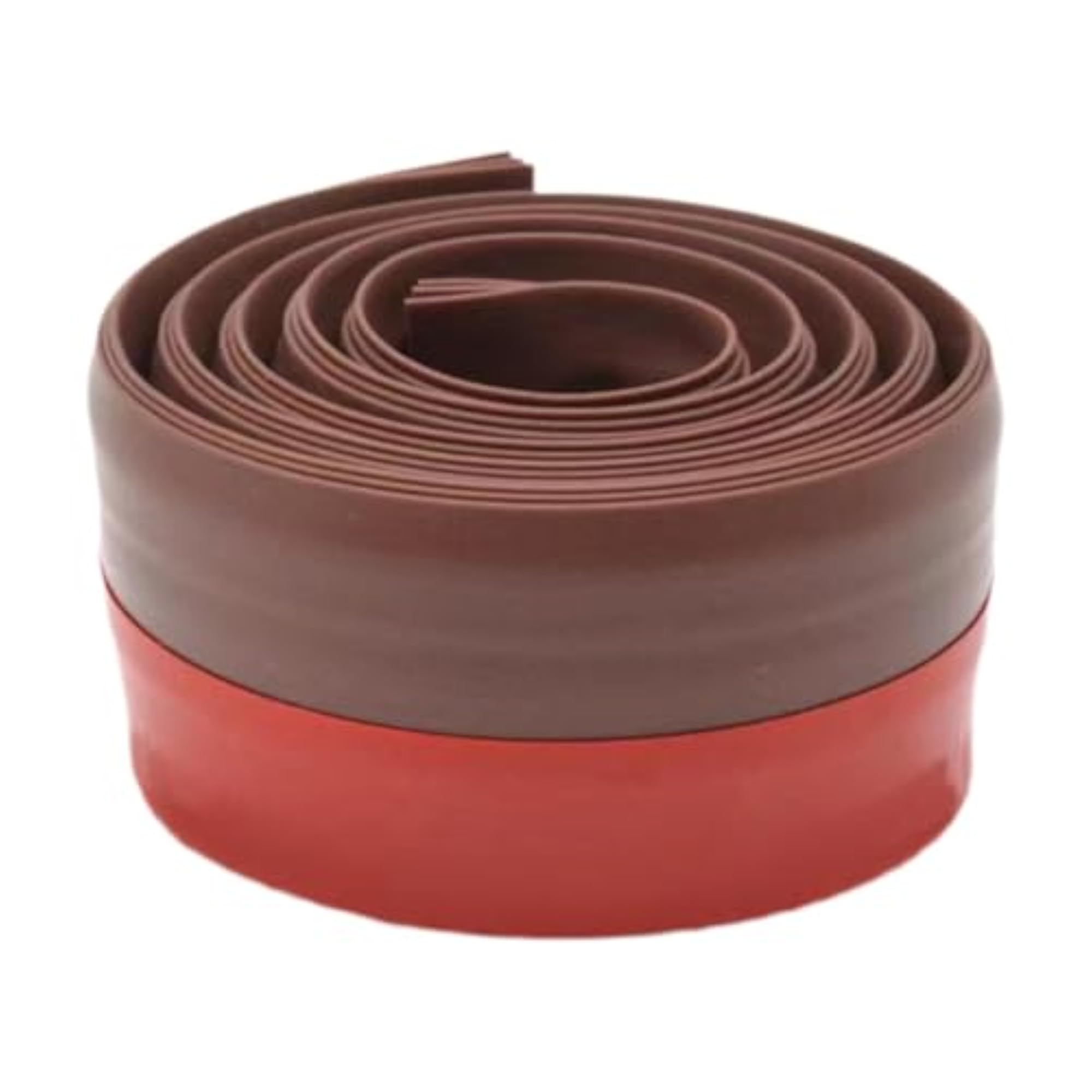 Under Door Draft Stopper T Shaped Self Adhesive Seal Strip, Brown