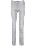 bmw e46 teile händler Hochwertige Baumwoll-Mischung Gerry Weber Damen Figurformende Hose Best4me schmale Passform Grau Denim 46