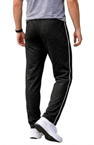 Image of Prince Sports Men's Cotton Track Pant | Comfortable Regular Fit Lower for Gym, Running, Sports & Casual Wear