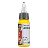 Encre de tatouage professionnelle - Eternal Ink - 30 ml. Encre originale (Made in USA) (Bumble Bee 30 ml)