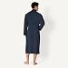Amazon Essentials Herren Leichter Waffel-Bademantel (Erhältlich In Den Größen Schwer Und Groß), Navy, XL-XXL