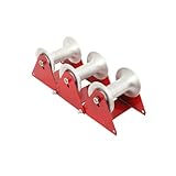 Kabelumlenkrolle Umlenkrollen Für Seile/Kabel U-Nut-Rollenrad Aluminium Lenkrollen Schwerlastrollen Flaschenzugsystem Für Installation An Schachtkanten, Stufenecken Und Wandwinkeln