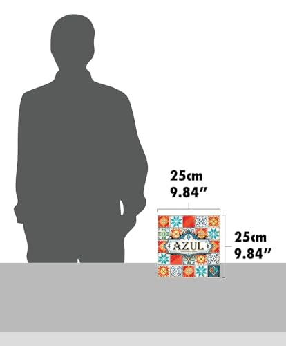 Image of Azul Board Game, Strategy Mosaic Tile Placement, for Adults and Kids, Ages 8 and up, 2 to 4 Players