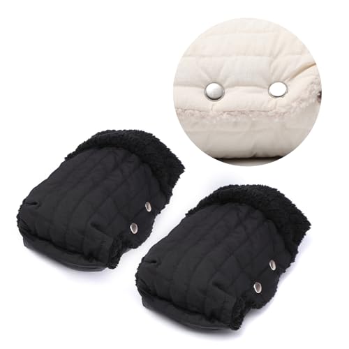 Gants de poussette isolés bébé pour des promenades chaleureuses - 3