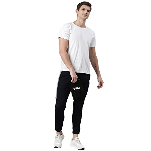 Image of Proline Solid Cotton Regular Fit Men's Track Pants