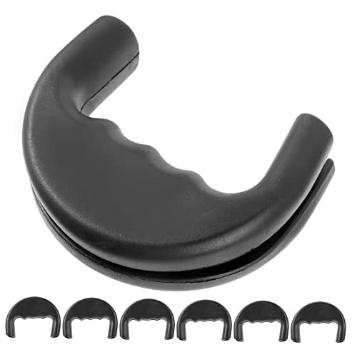 HEMOTON 6pcs Pet Walking Leash Handle Durable Grip for Dogs Leash Control Handle for Outdoor Activities Like Jogging and Hiking