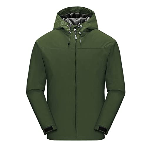 Veste imperméable homme doublée laine haute performance pour l'extérieur - 2
