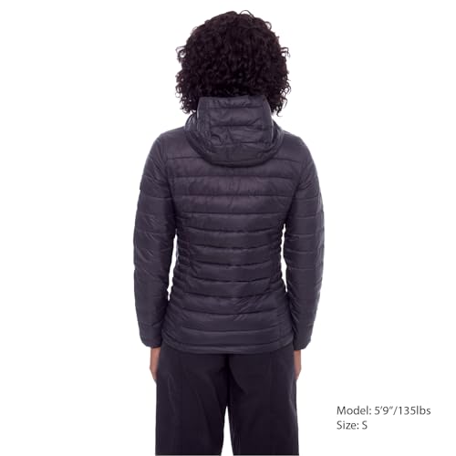 ALPINE NORTH Yoho Women’s Vegan Down Packable Puffer-Lightweight, Weather-Resistant Jacket With Hood For Women with Carry Bag4