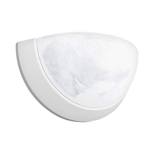 Image of Euri Lighting EIN-WL51WH-1020cec, Indoor Half Moon Sconce, 9W, 810lm, 2700K, 90+ CRI, Dimmable, E-Star, CEC (CA Compliant), JA8, Damp Rated, Lamp Included, White Housing, 10YR WTY