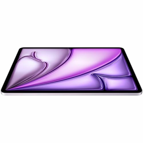 Image of Apple iPad Air (M3, 11-inch, 2025), 128GB, Wi-Fi + Cellular, Purple (Renewed Premium)