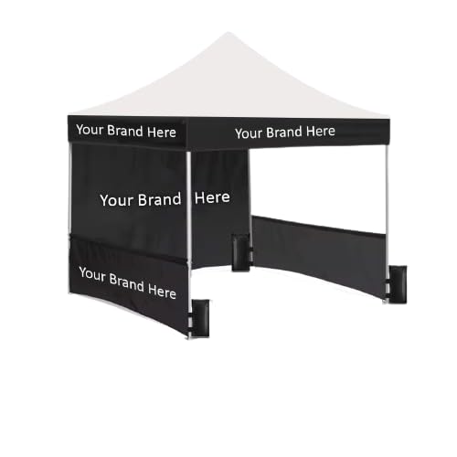 Nabha Customize Gazebo, Your Text Gazebo Foldable Marketing Tent for Advertisement Branding Promotion Available in Multicolor & Size | (10 FT)