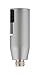 Besa R12-QCADP-SN Traditional Rail Adapter from Monorail Components Collection in Pewter, Nickel, Silver Finish,