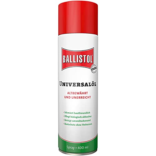 BALLISTOL Unisex Universalöl 400ml Spraydose Universal l Transparent 400 ml 1er Pack EU