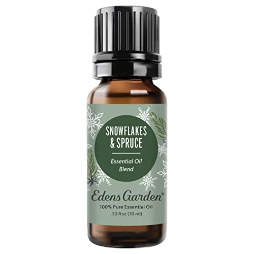 Edens Garden Snowflakes & Spruce Essential Oil Blend- 100% Pure