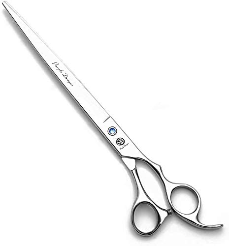 Purple Dragon 5"/5.5"/6"/6.5"/7"/7.5"/8"/9"/10" Sharp Edge Hair Cutting Shears Pet/Puppy/Cat Grooming Scissors with Bag - Perfect for Barber or Dog