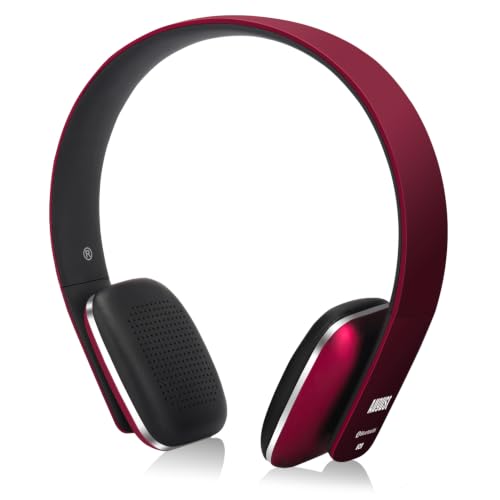 August EP636 - Casque Bluetooth Sans Fil aptX - Homme Femme NFC Micro Audio Stéréo Supra Aural Ultra-léger Confortable, Batterie 14H d'autonomie Wireless -...