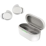 LG xboom Buds by will.i.am, xboom Signature Sound by will.i.am with Graphene Drivers, 3 Mic Active Noise Cancellation, Up to 30 Hours of Battery, IPX4 Water Resistant, White