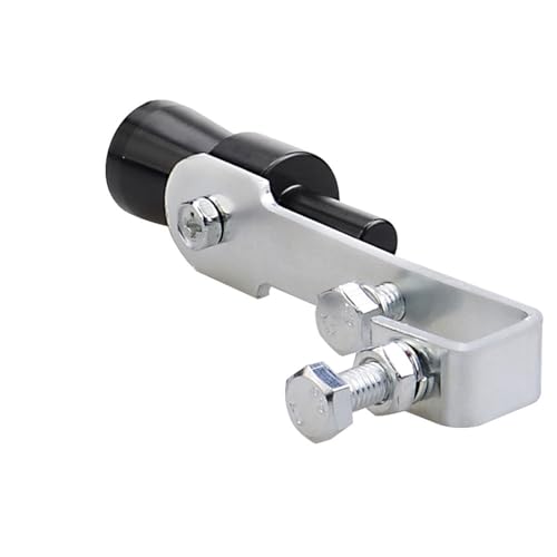 Silbato para tubo de escape con simulador universal de sonido turbo para mofle de vehículo negro L