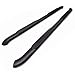TAC Side Steps Fit 2005-2020 Toyota Tacoma Double Cab Truck Pickup 4" Oval Bend Texture Black Side Bars Nerf Bars Running Boards Exterior Accessories (2PCS Running Boards)