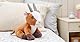 Zappi Co Ziegen Kuscheltier (18 cm) – 100% recyceltes, umweltbewusstes Plüschtier – extra weich & babygeeignet – für Neugeborene, Babys & Kleinkinder