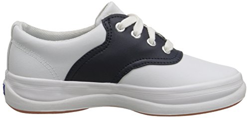 Keds Girls School Days Ii Sneaker, White/Navy, 1.5 Big Kid Us #TOP5