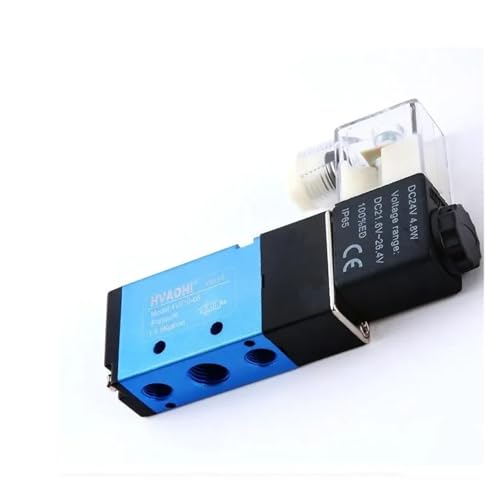 Électrovanne pneumatique 2V025-08 anti-fuite d'air pour compresseur 24V 1/4 pouce
