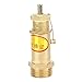 Valvola di rilascio della pressione, valvola del compressore d'aria, G1/2 compressore d'aria valvola di pressione di rilascio di sicurezza in ottone per generatore di vapore caldaia (7 kg)