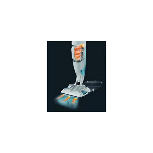 ROWENTA RY7577WH Aspirateur sans sac et nettoyeur vapeur balai Clean & Steam 84db - vue 4