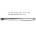 Reamer Tool Straight Taper Shank YG8 Tungsten Steel H8 Accuracy 15mm Cutter Head for Machine Engineering Metalworking Industrial Applications