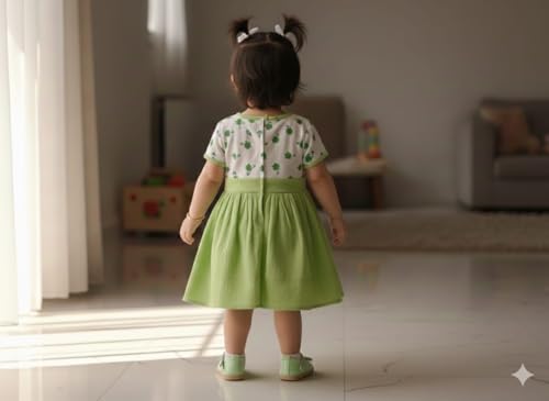 Image of Summer Cotton dress for kids and childs|||B,Girl dress cotton