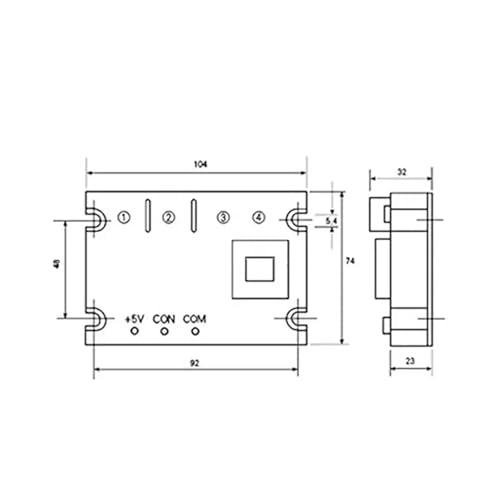 Module régulateur de tension CA monophasé DTY-H220D55E pour variation thermique - 3
