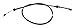 Crown Automotive Accelerator Cable (4854137)